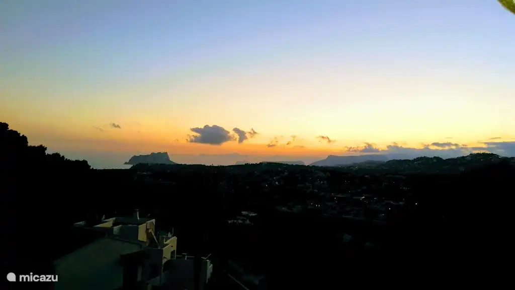 Sonnenuntergang mit Meerblick (Ifach - Calpe)