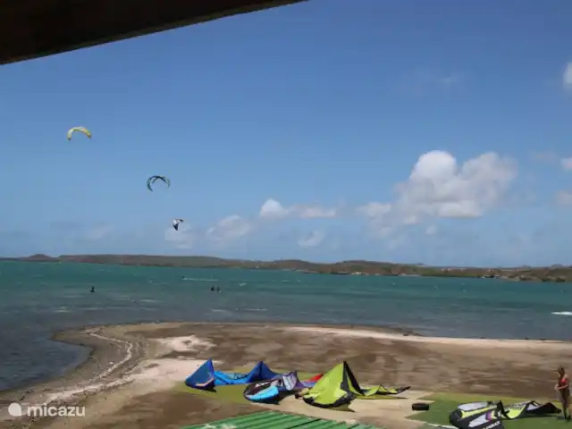 Brise Tropicale 'Hamaka' | Curaçao, Banda Ariba (est), Santa Catharina - studio Notre arrière-cour. Baie Saint-Georges. Excellent pour les kitesurfeurs. Ou si vous voulez faire une belle promenade.