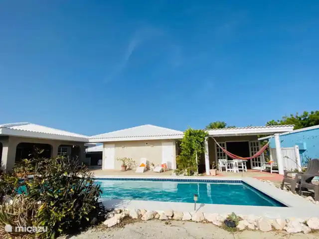 Brise Tropicale 'Hamaka' | Curaçao, Banda Ariba (est), Santa Catharina - studio Studio Hamaka directement sur la piscine