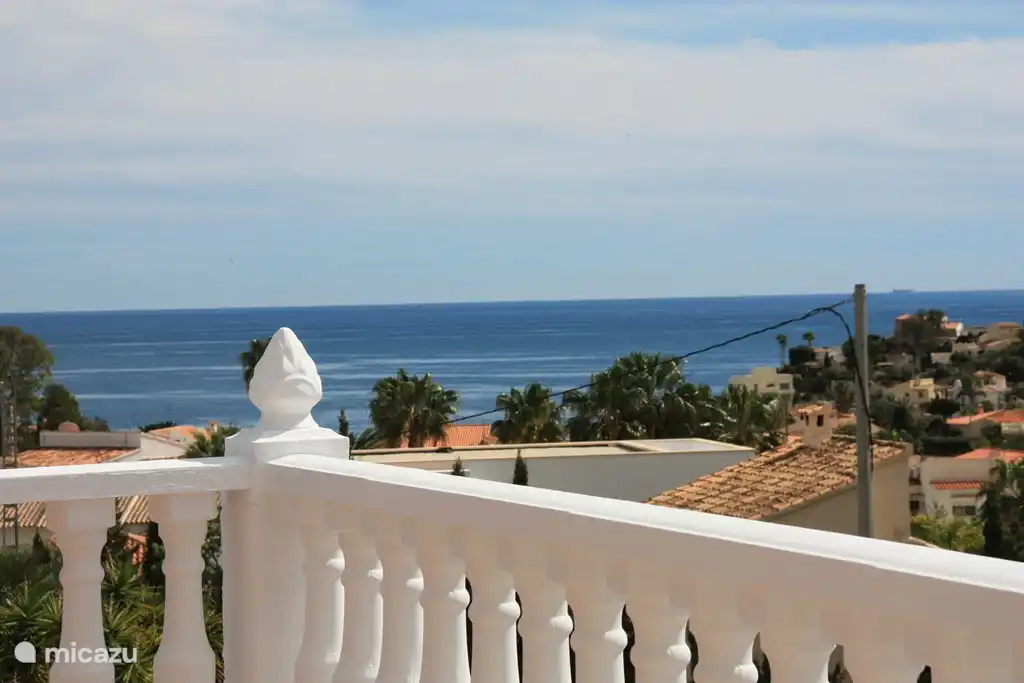 Phänomenaler Meerblick von der Terrasse des Hauptschlafzimmers