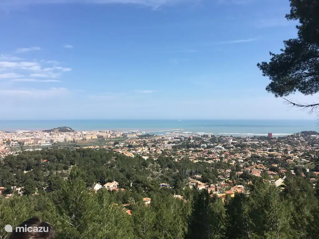 Vue sur Denia depuis Montgo.