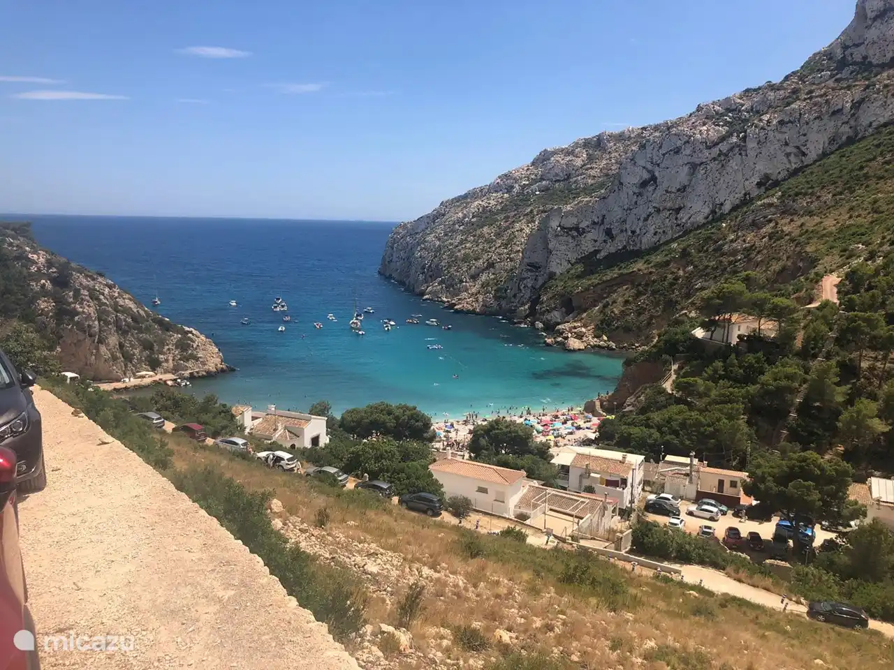 Plage Granadella, près de Javea