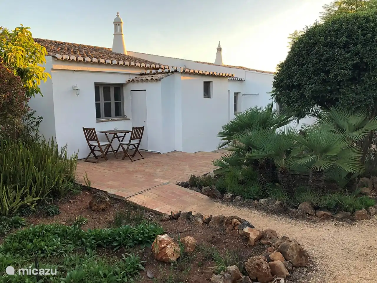 Terrasse auf der Rückseite