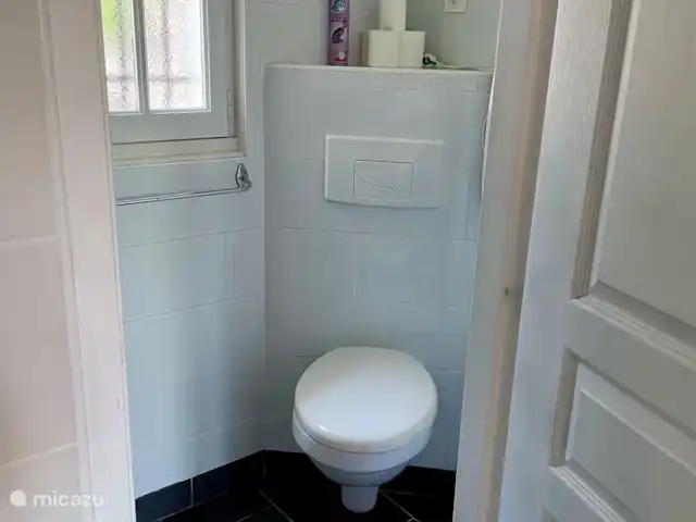 Le Pré du Moulin | France, Hérault, Marthomis - maison de vacances Salle de bain 2, la douche est à gauche des toilettes