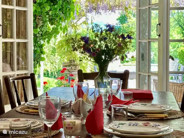 Le Pré du Moulin | France, Hérault, Marthomis - maison de vacances Portes françaises donnant sur la terrasse