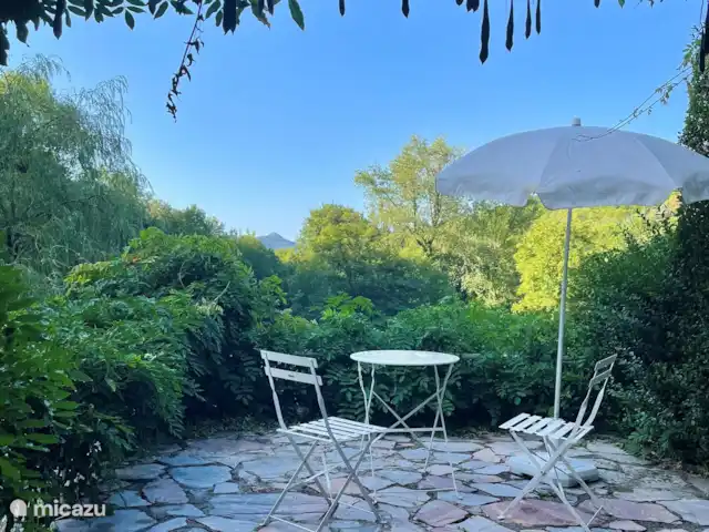 Le Pré du Moulin | France, Hérault, Marthomis - maison de vacances Terrasse avec sièges et vue sur Saint Bozille