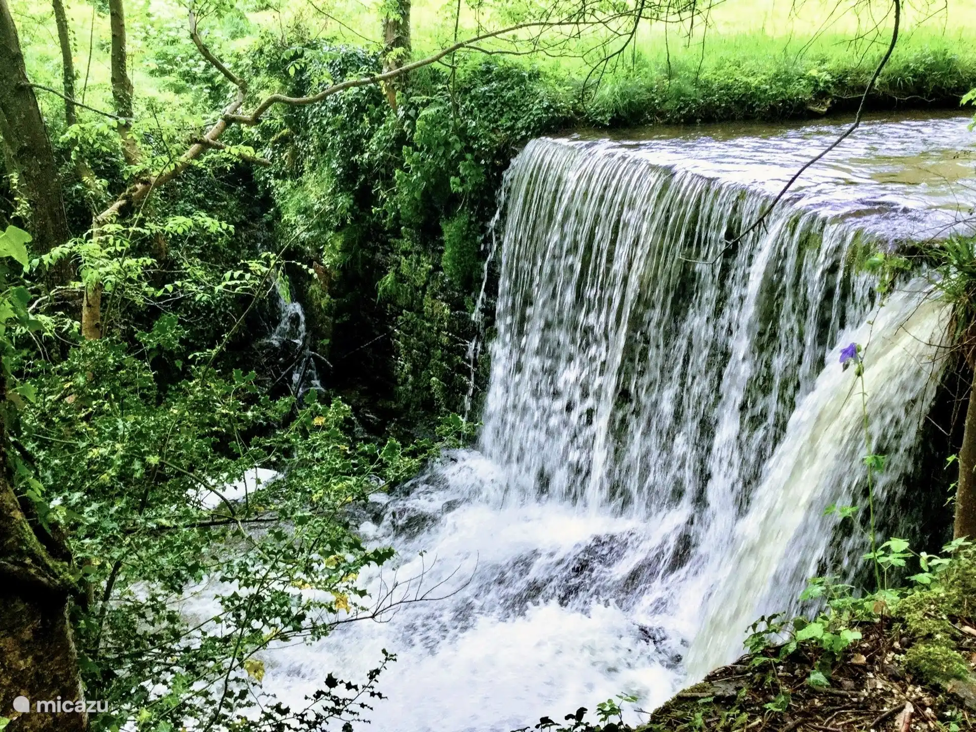 Wasserfall im Garten