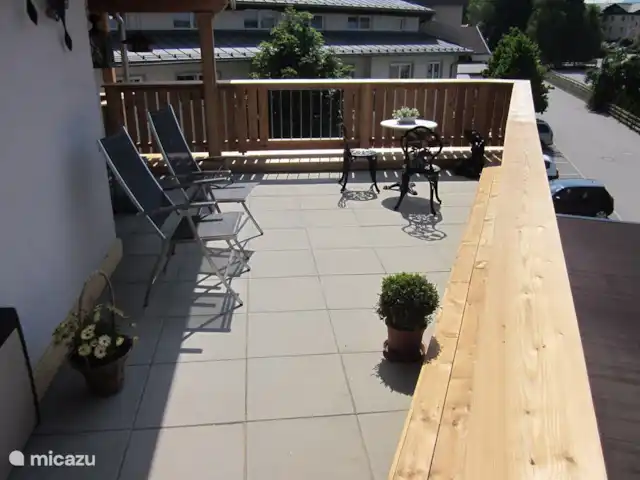 Apt Bergsicht - Kirchberg en Tyrol | Autriche, Tyrol, Kirchberg - appartement Terrasse privée sur le toit.