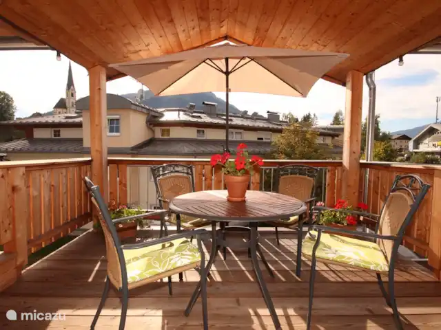 Apt Bergsicht - Kirchberg en Tyrol | Autriche, Tyrol, Kirchberg - appartement Balcon ensoleillé.