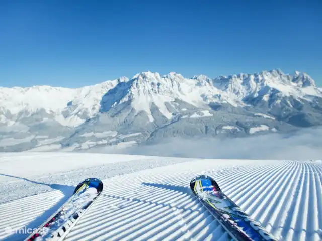 Apt Bergsicht - Kirchberg en Tyrol | Autriche, Tyrol, Kirchberg - appartement Ski avec vue sur le célèbre Wilder Kaiser.