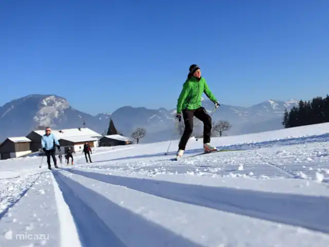 Apt Bergsicht - Kirchberg en Tyrol | Autriche, Tyrol, Kirchberg - appartement Les pistes de ski de fond commencent à 450m de l'appartement.