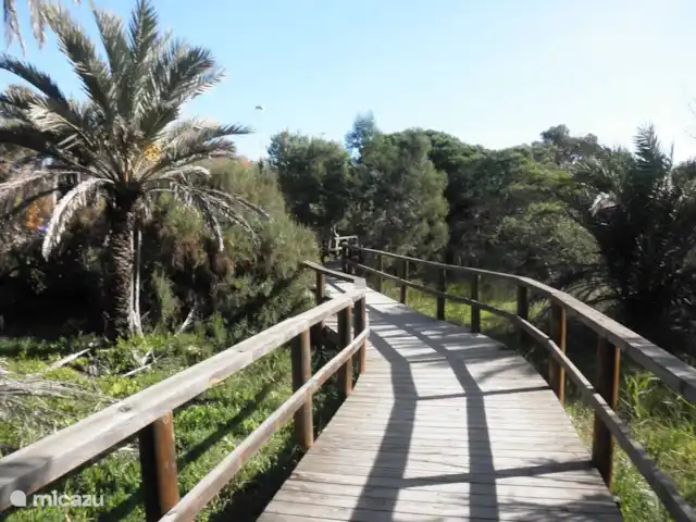 Residencial Puerto Marino en España, Costa Blanca, Guardamar del Segura - apartamento Relájate y ya casi estás en la playa y el mar Mediterráneo.