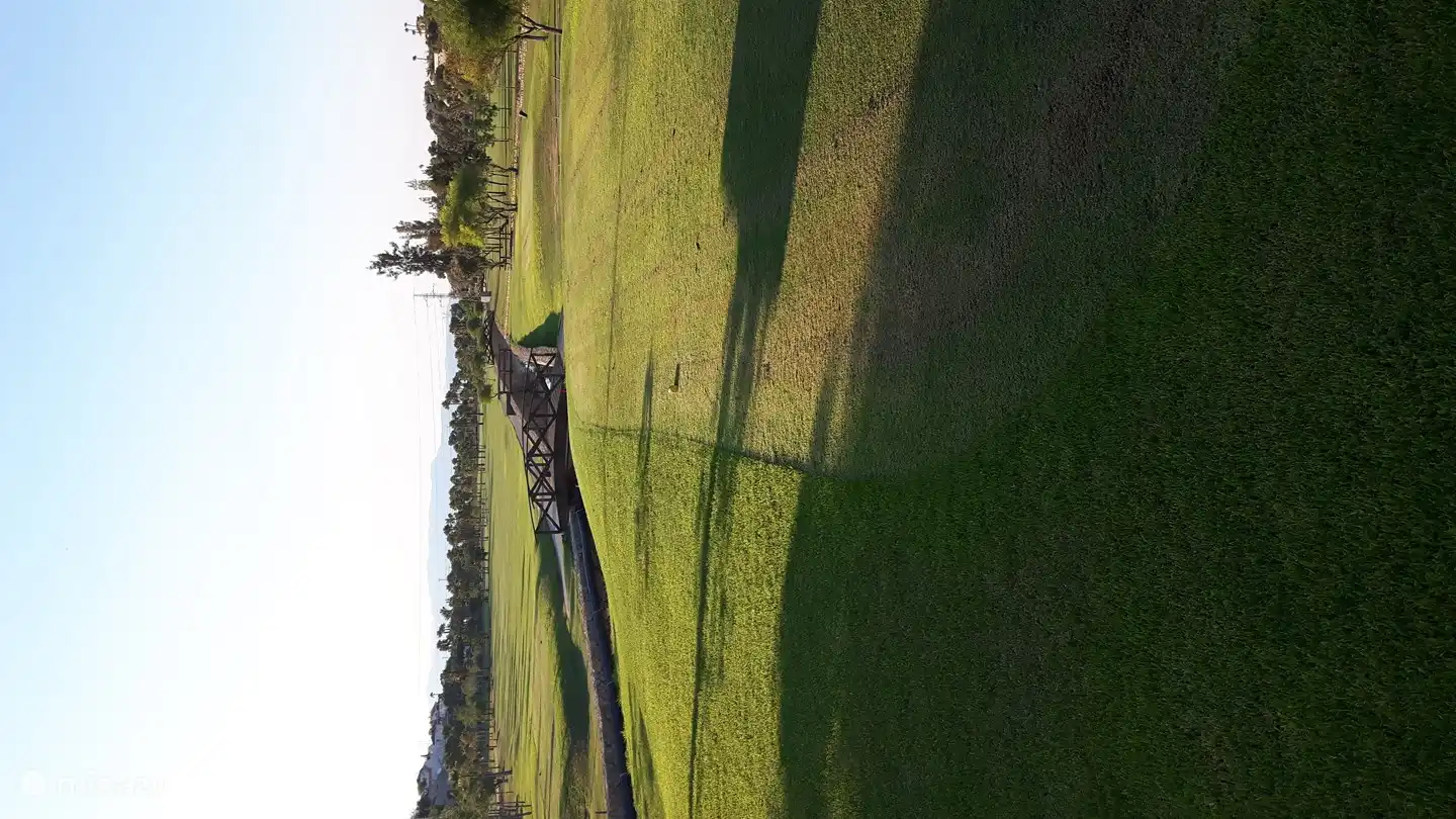 impresión del green, nuevos hoyos listos en mayo de 2020