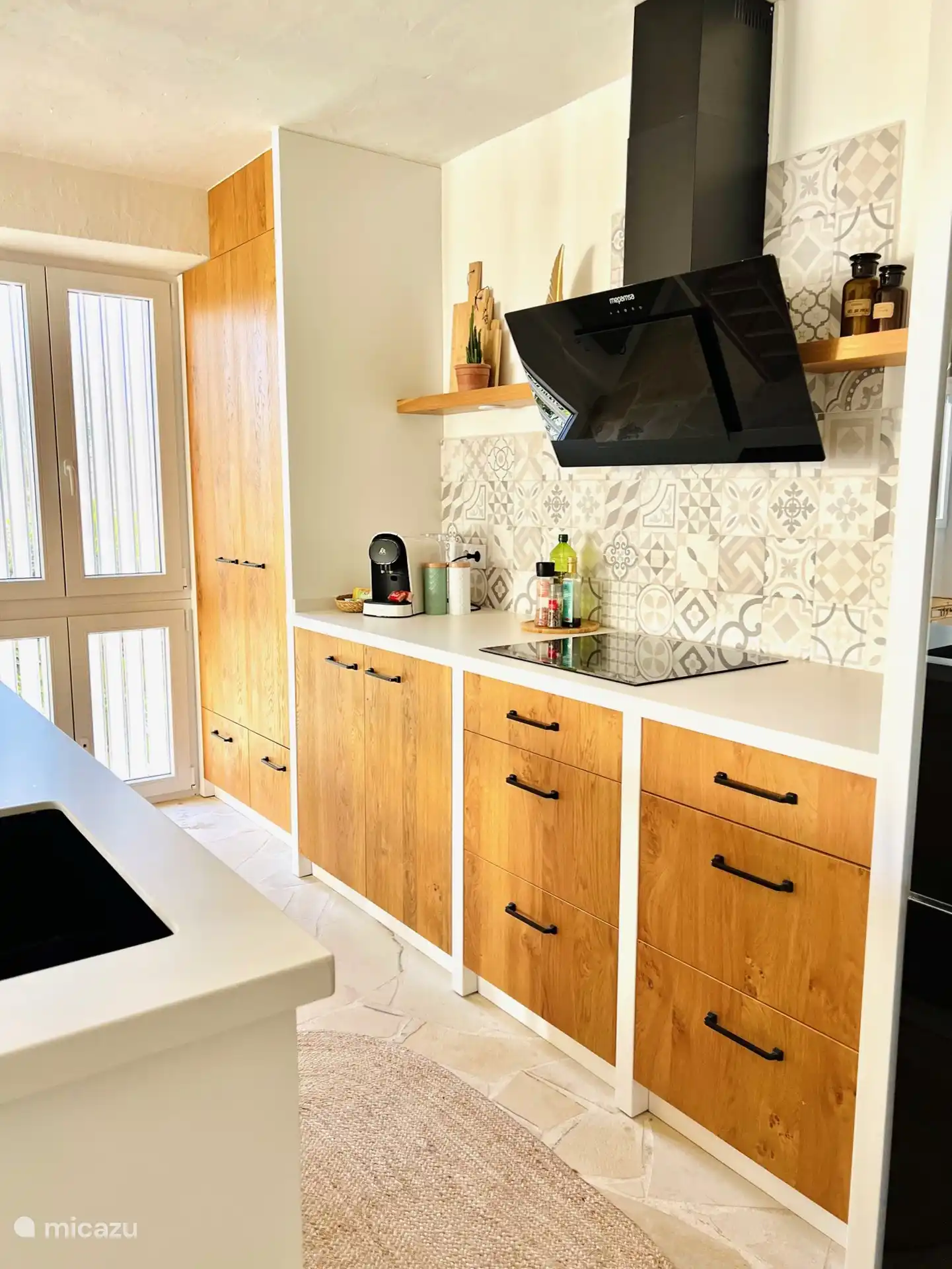 Detail van de keuken