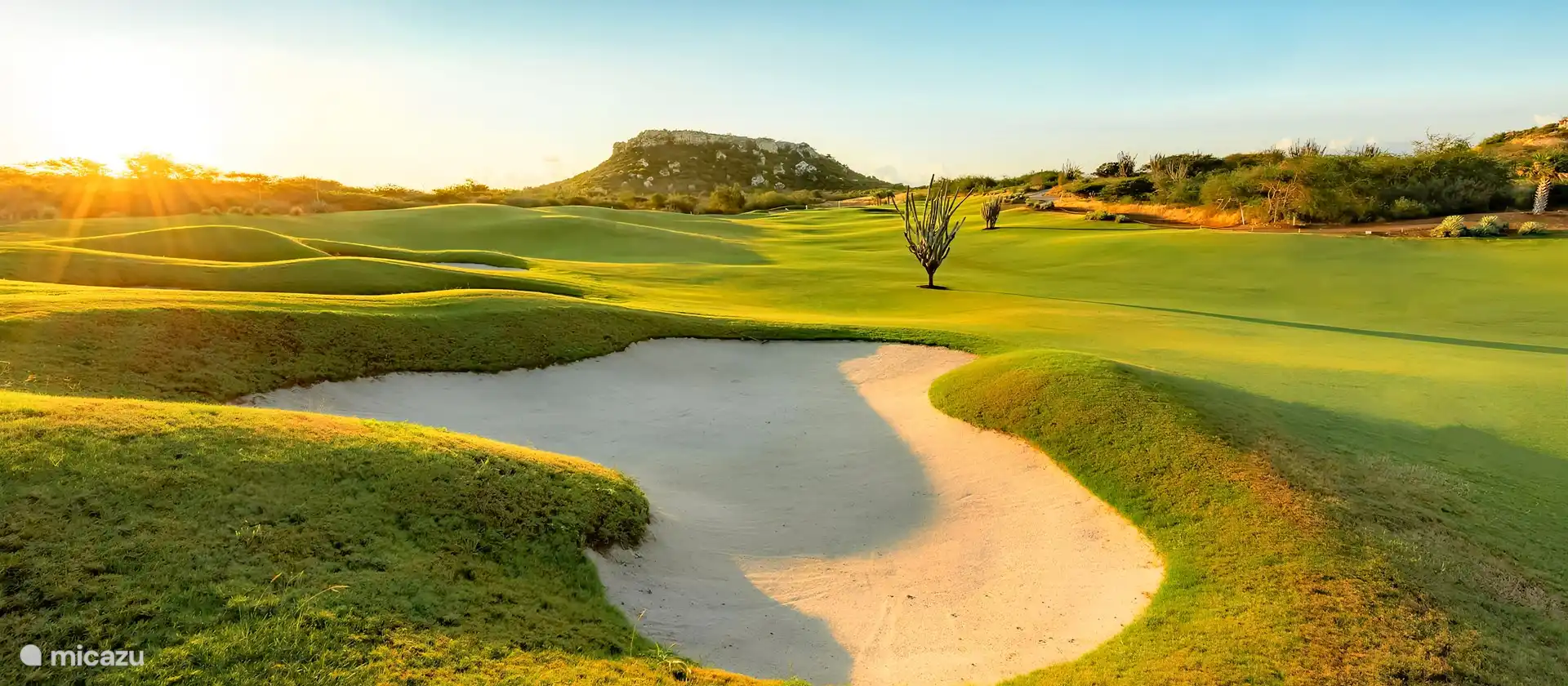 Le parcours de golf de la station