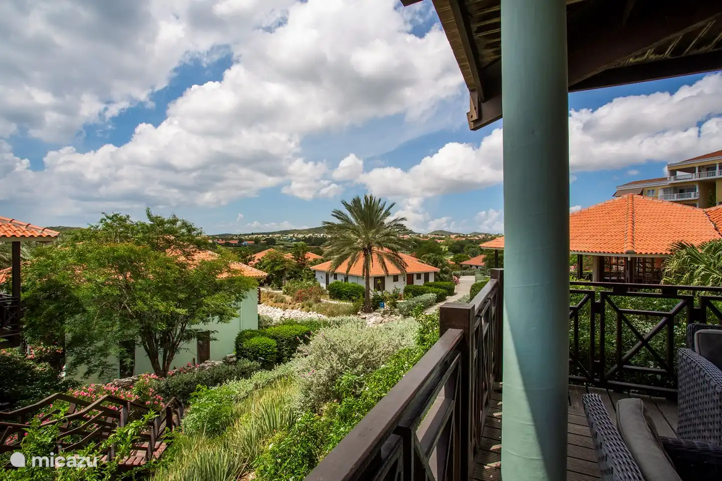 Vue depuis le porche