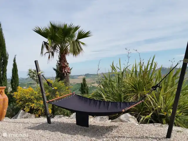 Casa La Farfalla huren in Italië, Marche, Offida - villa hangmat om lekker in te lezen en van het uitzicht te genieten