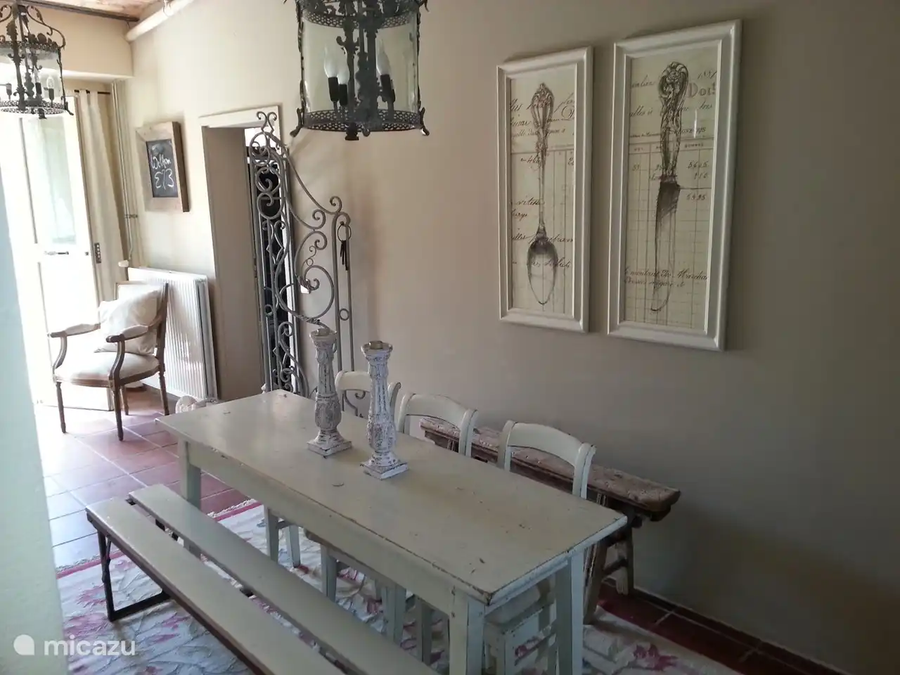 Esszimmer im Erdgeschoss