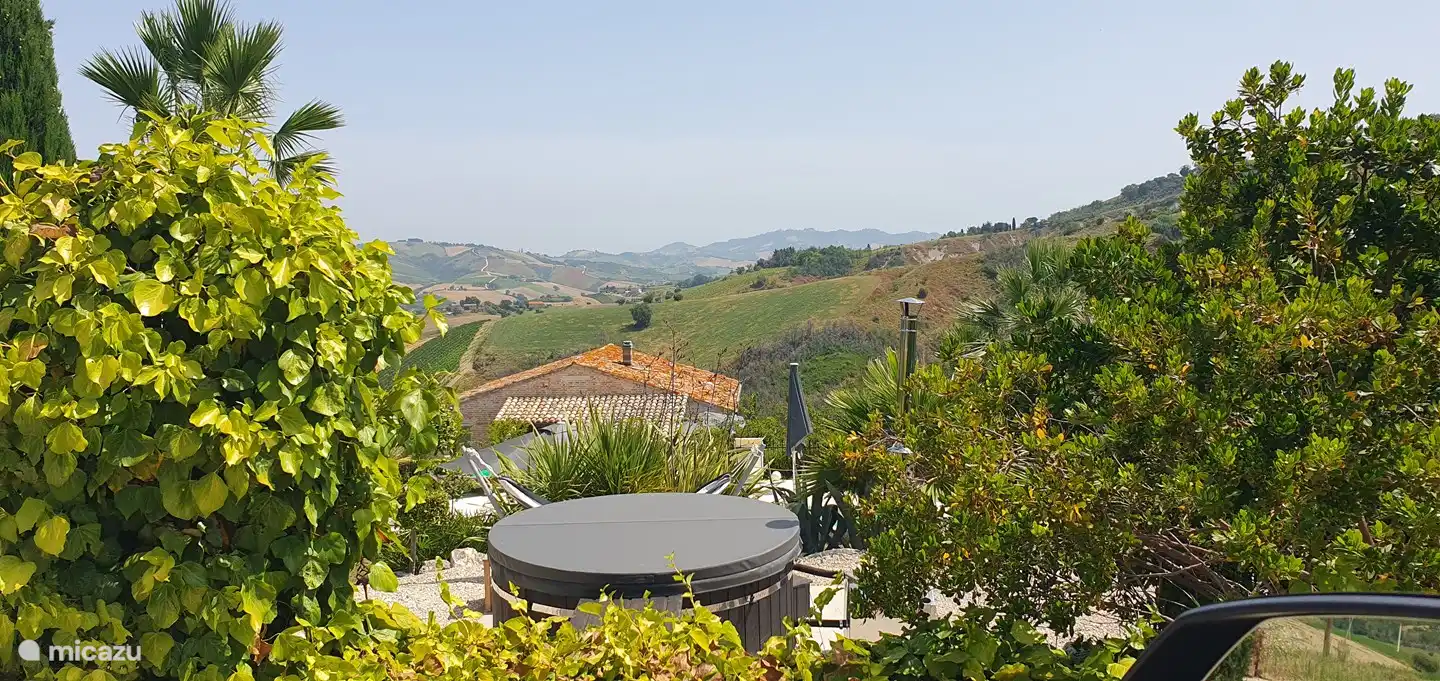 Blick auf den Whirlpool