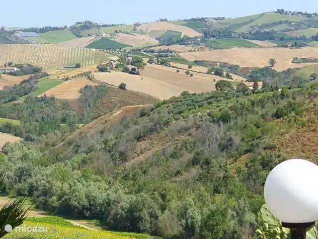 Casa La Farfalla huren in Italië, Marche, Offida - villa mooi panoramisch uitzicht vanuit een vd slaapkamers