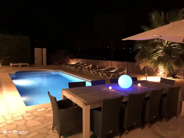 Sophia-Laurens | Espagne, Costa Brava, Calonge - villa Ambiance du soir