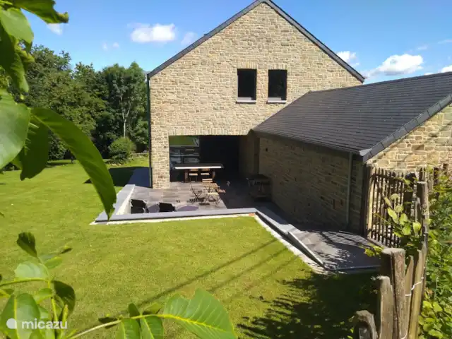 Casa de vacaciones El Couleye en Bélgica, Ardenas, Durbuy - casa vacacional Terraza al frente