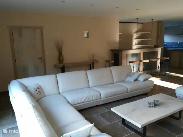 Casa de vacaciones El Couleye en Bélgica, Ardenas, Durbuy - casa vacacional Salón de esquina de cuero