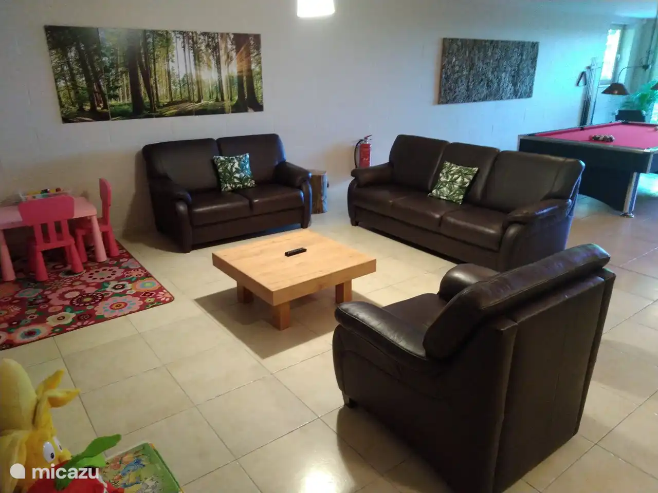 Salon ontspanningsruimte