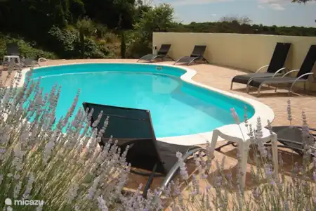 Vakantiehuis Frankrijk, Aude, Limousis vakantiehuis Maison Minervois rond het zwembad
