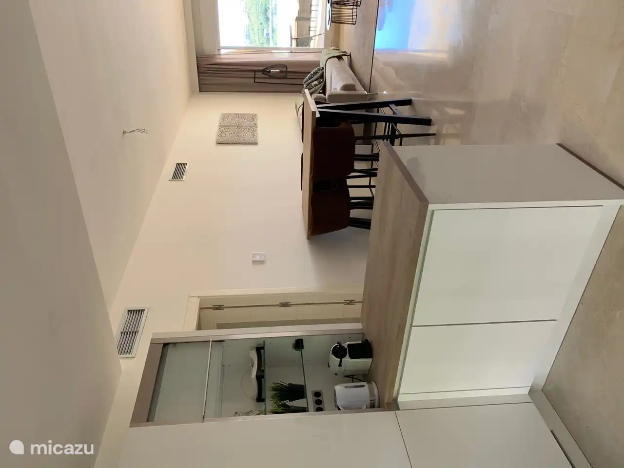 Cocina y sala de estar