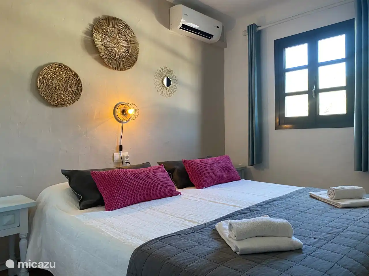 Slaapkamer 2 met 2x 1 persoonsbed