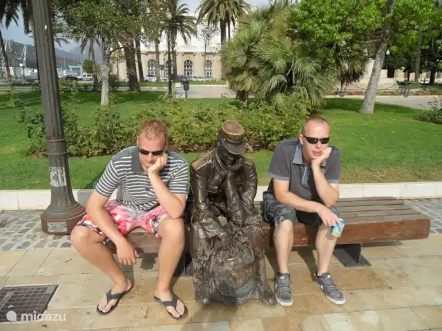 Location de Vacances Espagne, Costa Blanca, Orihuela Costa, appartement - Casa Bosque Au centre-ville de Catagana, voyez cette image entre les garçons dans ;)