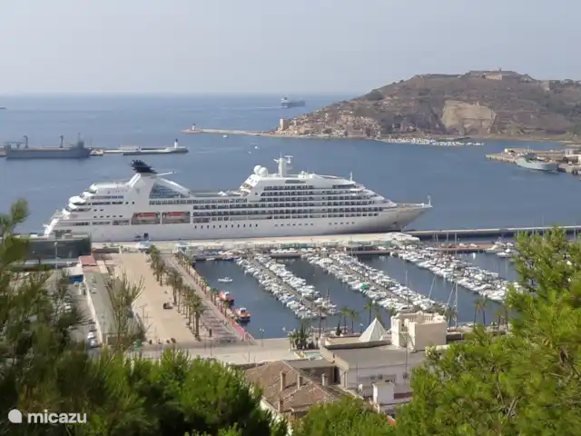 Location de Vacances Espagne, Costa Blanca, Orihuela Costa, appartement - Casa Bosque Vue sur le port de Catagena
