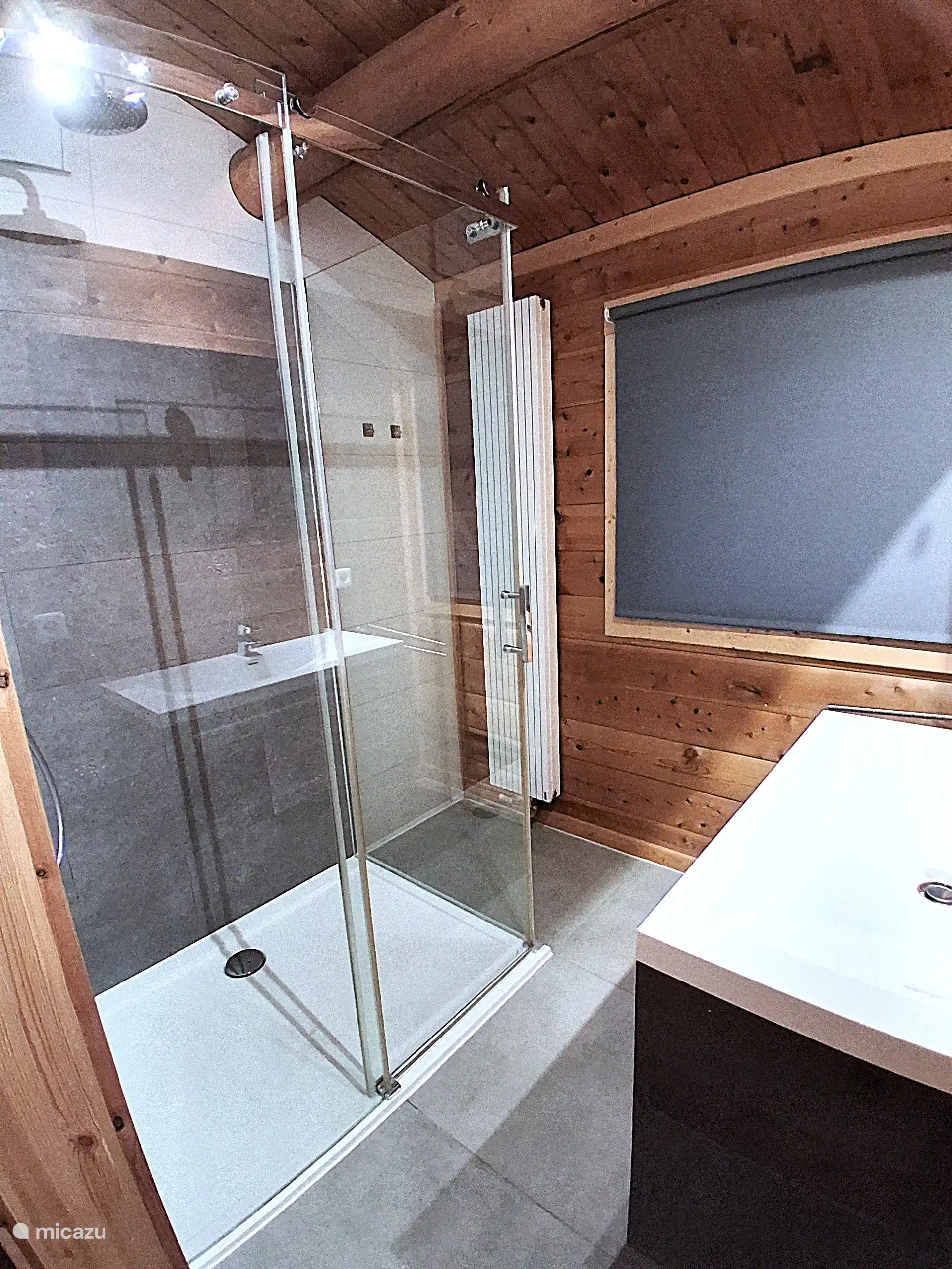 badkamer met regendouche