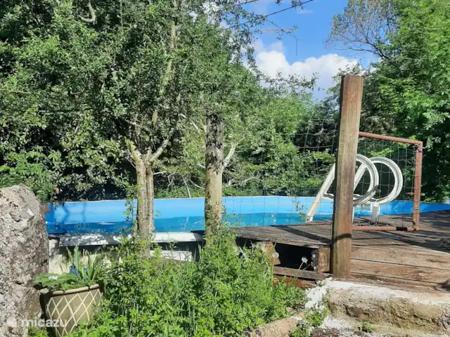 Trèfle ferme d'Hélice | France, Indre, Sarzay - gîte / cottage Piscine sur la propriété profonde 1,20 et 9 m de long