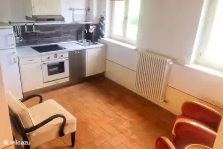 Vakantiehuis Italië, Umbrië, Citta Di Castello appartement Appartement Farnese keuken/zitkamer