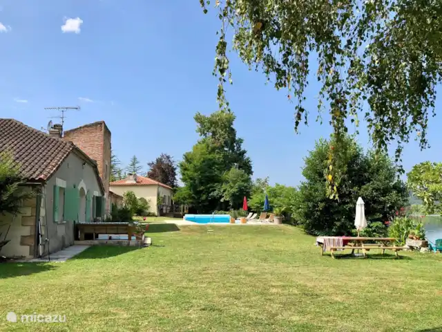 Location de Vacances France, Lot-et-Garonne, Le Temple-sur-Lot, gîte / cottage - Chez Jan et Nicole - Gîte Issac Vous pouvez voir votre gîte au dos de cette photo