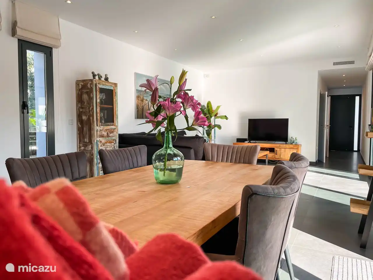 Vue depuis la cuisine