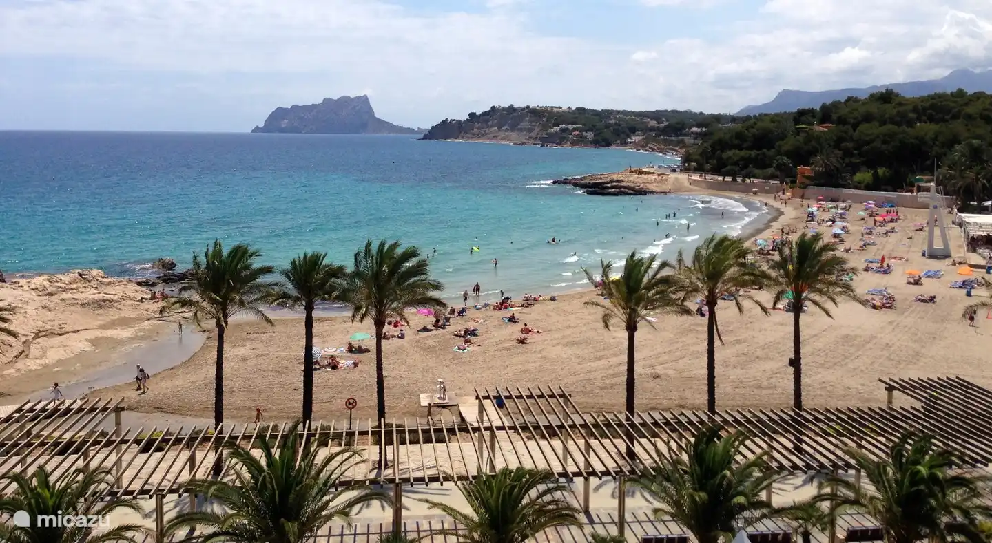 Plage de sable Moraira
