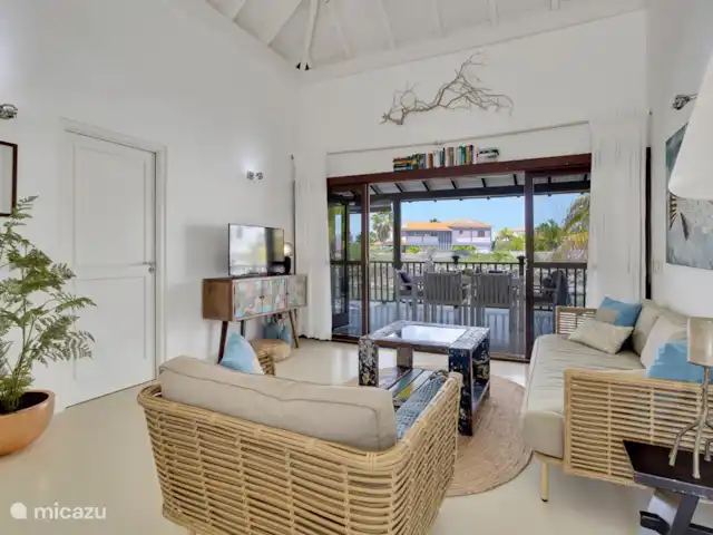Location de Vacances Bonaire, Bonaire, Kralendijk, maison de vacances - Waterlands Villa Sol le salon