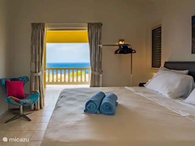 Hummingbird Villa | Curaçao, Banda Abou (ouest), Coral Estate, Rif St.Marie - villa chambre à coucher
