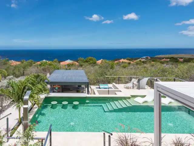 Hummingbird Villa | Curaçao, Banda Abou (ouest), Coral Estate, Rif St.Marie - villa vue mer