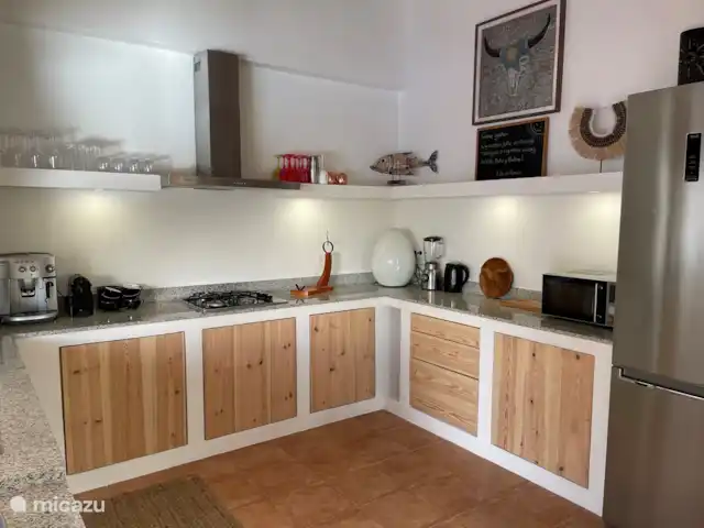 Villa Búho y Bolero en España, Costa Blanca, Moraira - villa Cocina al aire libre junto a la piscina