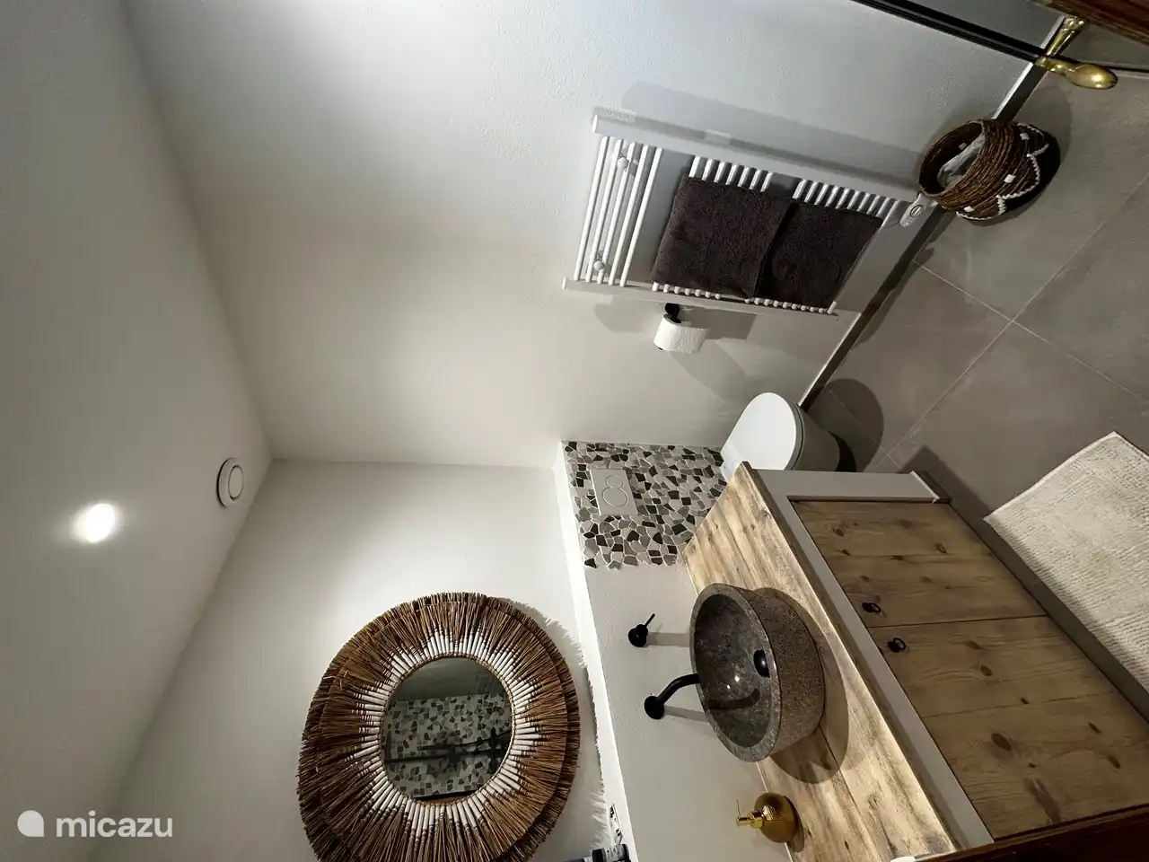 Badezimmer im Gästehaus