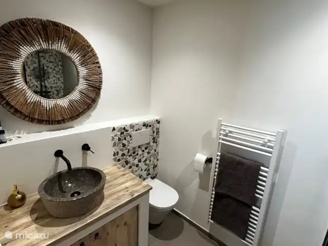 Villa Búho y Bolero en España, Costa Blanca, Moraira - villa Baño de la casa de huéspedes