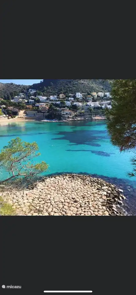 Bucht von El Portet 5 Minuten entfernt