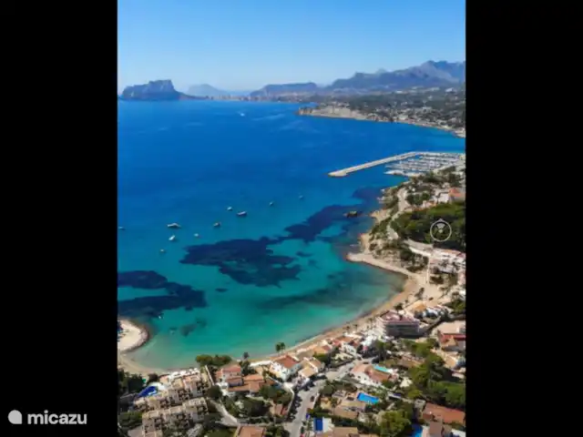 Villa Búho y Bolero en España, Costa Blanca, Moraira - villa Puerto de Moraira.