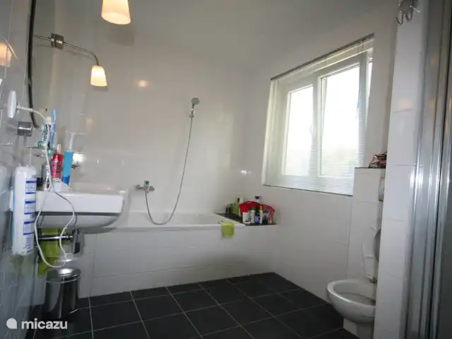 Villa Eco de Quatre Saisons en Francia, Altos Alpes, Guillestre - villa baño abajo