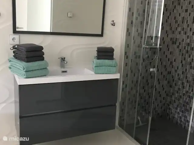 Casita Guardamar en España, Costa Blanca, Guardamar del Segura - penthouse Baño en suite