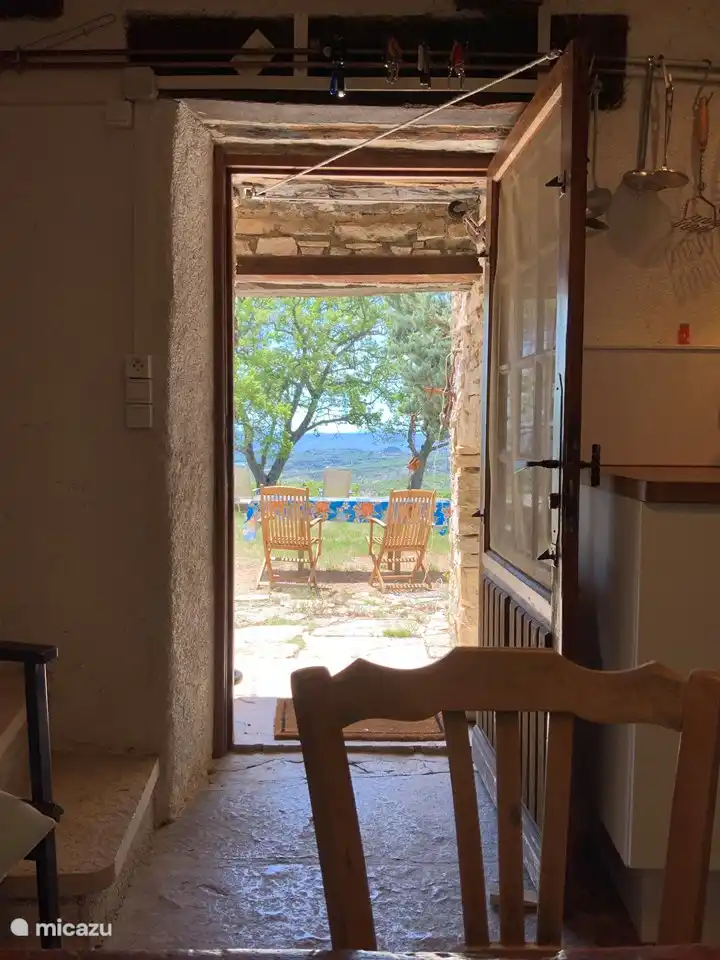 view from the kitchen